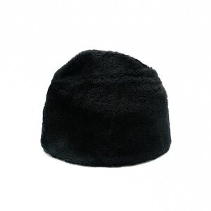 STETSON Vintage Genuine Lambskin Fur Cossack Hat in Black Size L Made in Canada